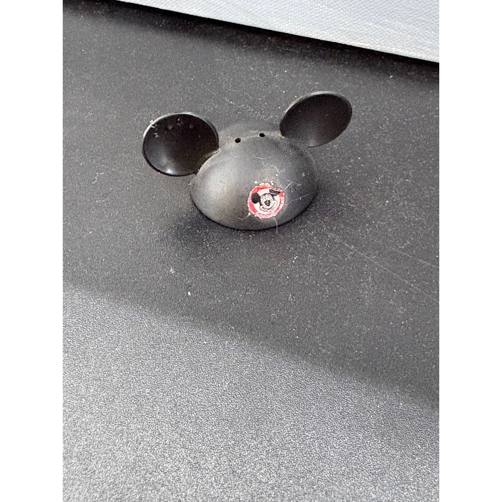 Vintage Disney Mickey Mouse Black Plastic Ear Hat Topper Part 7555-2038-3